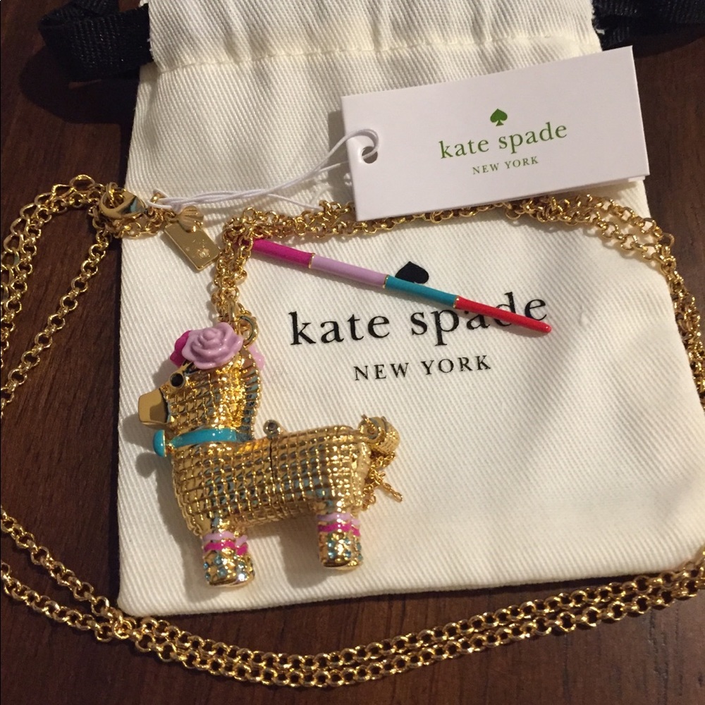 NWT kate spade Haute Stuff Piñata Necklace